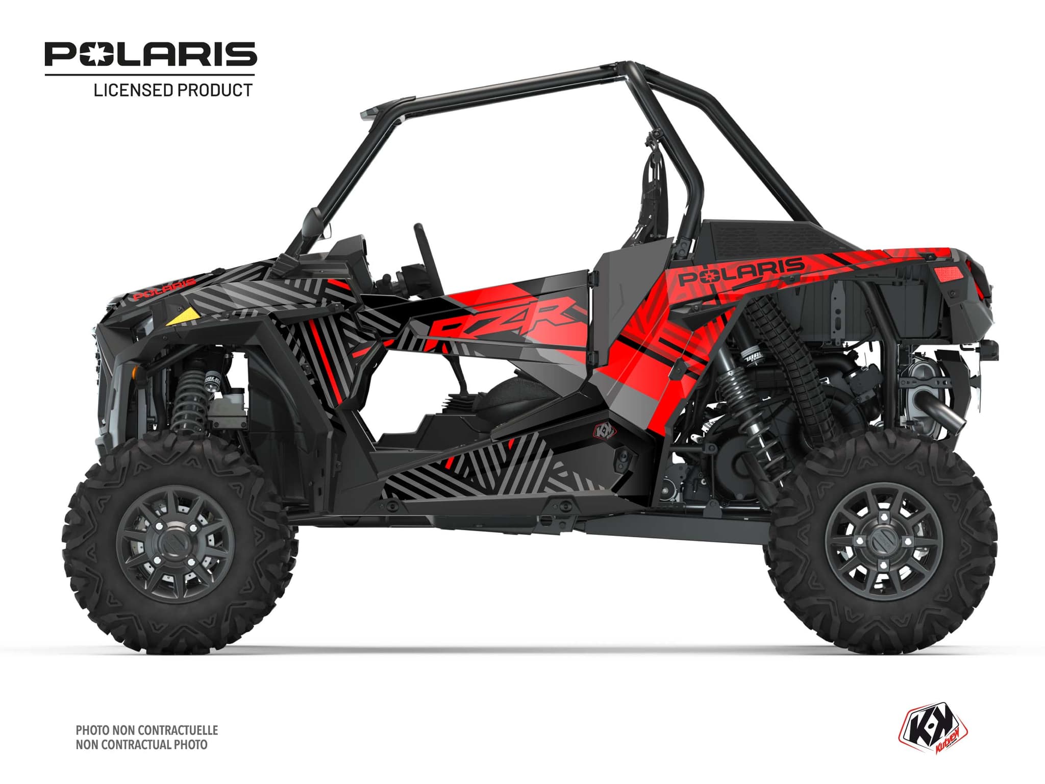 kit graphique ssv polaris rzr xp 1000 epik noir