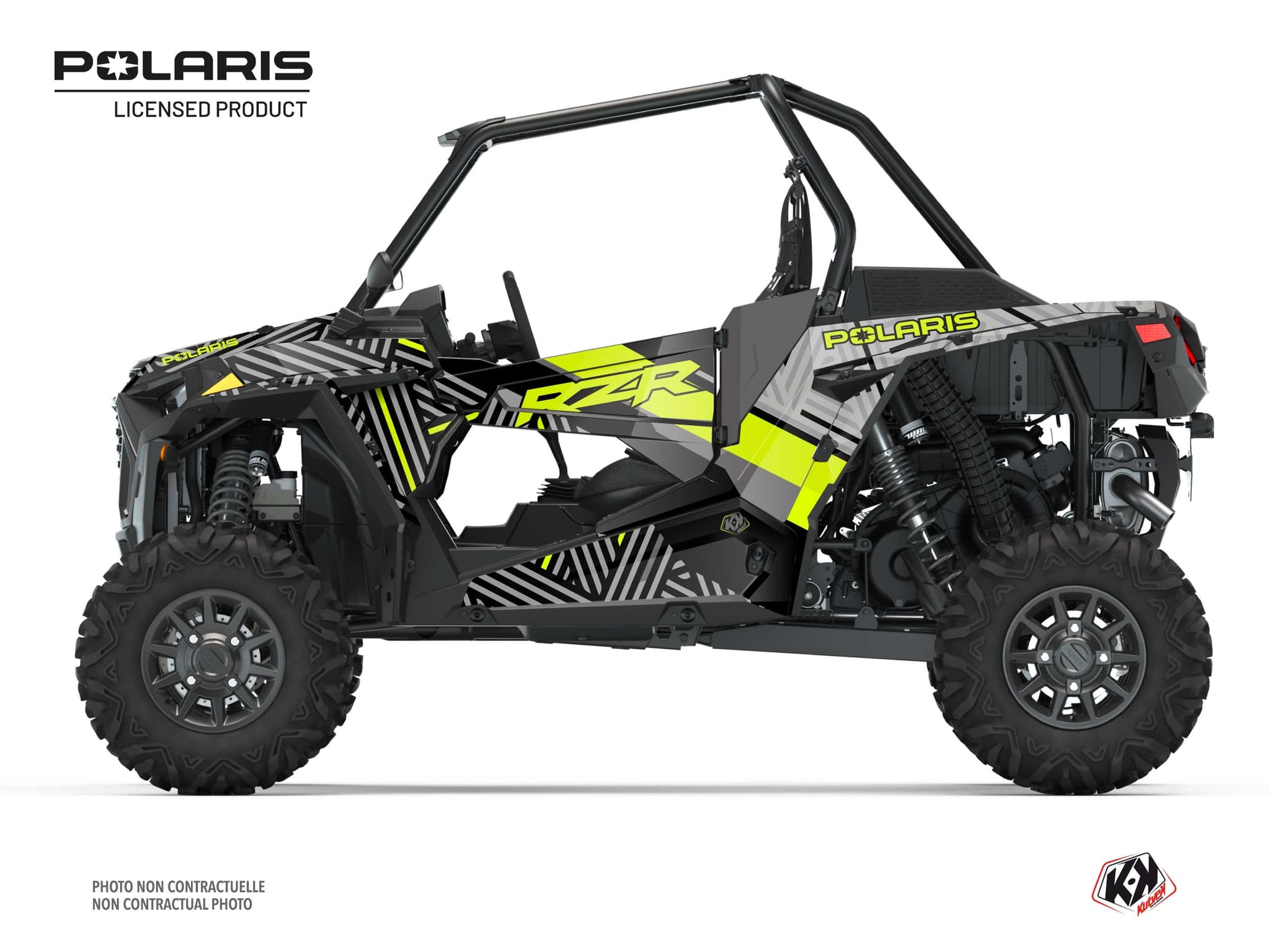 kit graphique ssv polaris rzr xp 1000 epik jaune