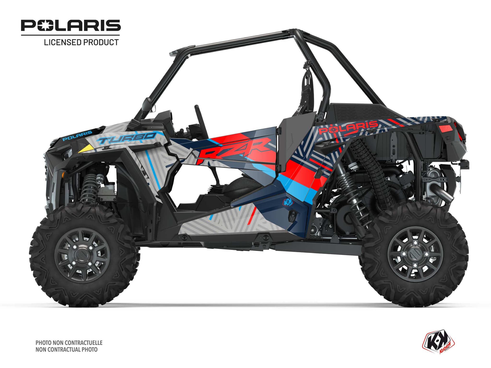 kit graphique ssv polaris rzr xp turbo epik rouge