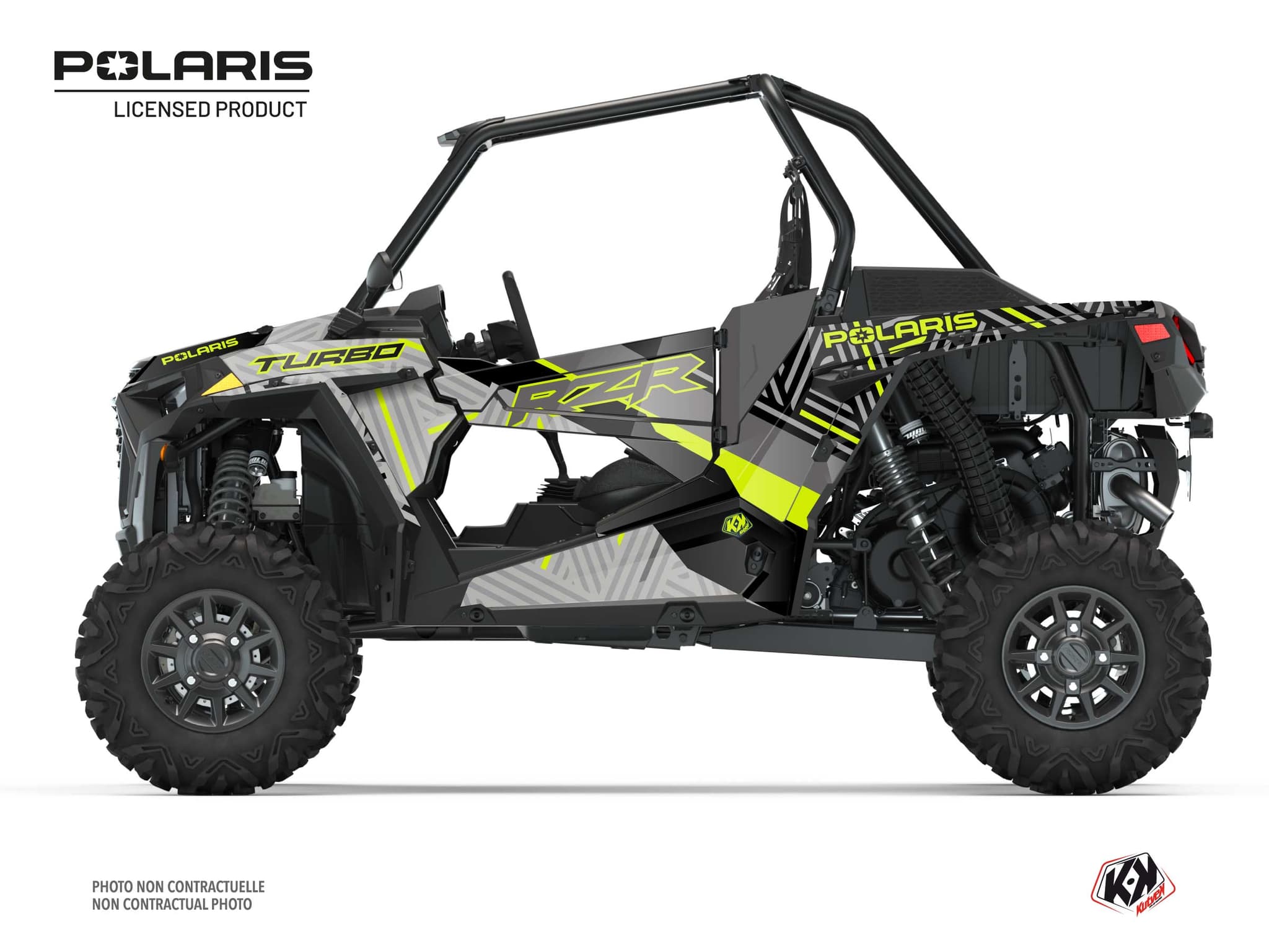 kit de decoración ssv epik polaris rzr xp turbo amarillo | Polaris | Kutvek