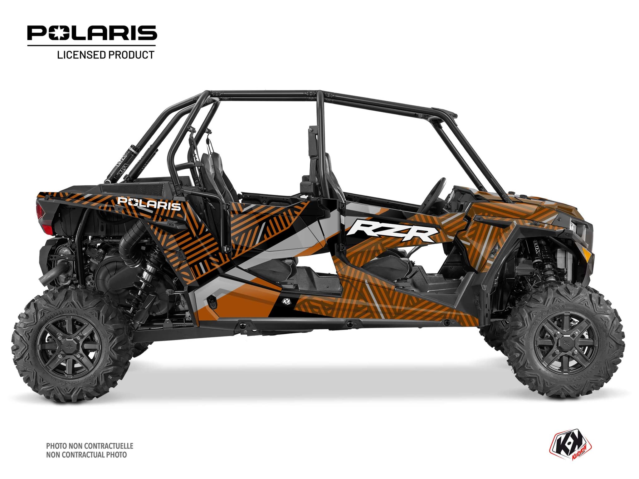 kit graphique ssv polaris rzr xp 1000 4 portes epik cuivre