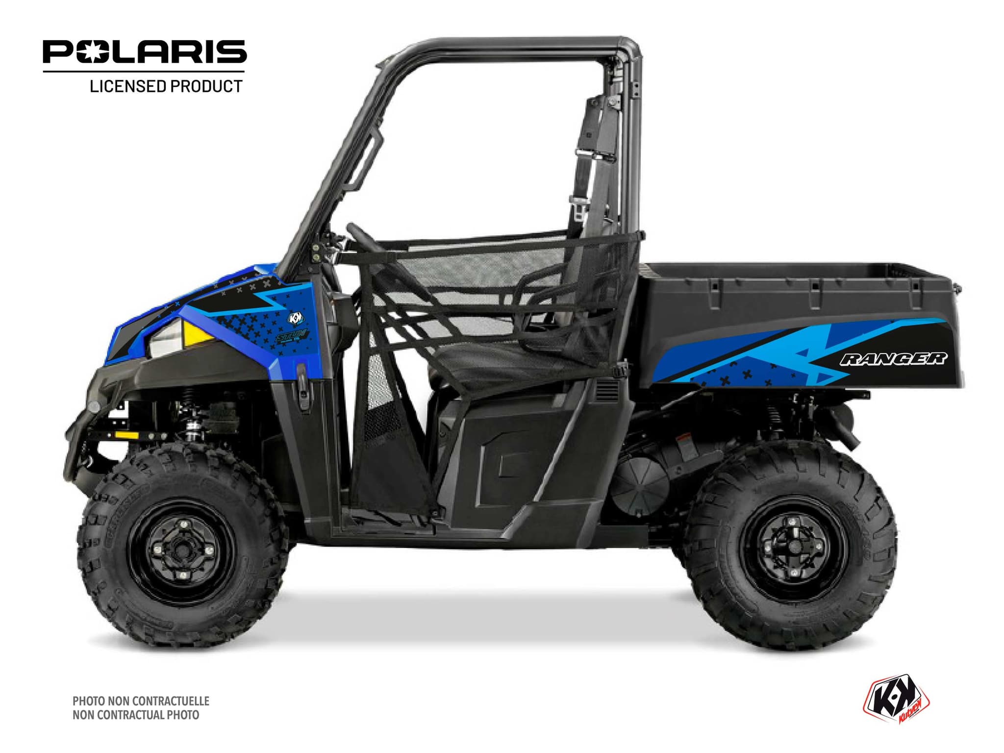 Kit graphique SSV Stun Polaris Ranger 570 Bleu