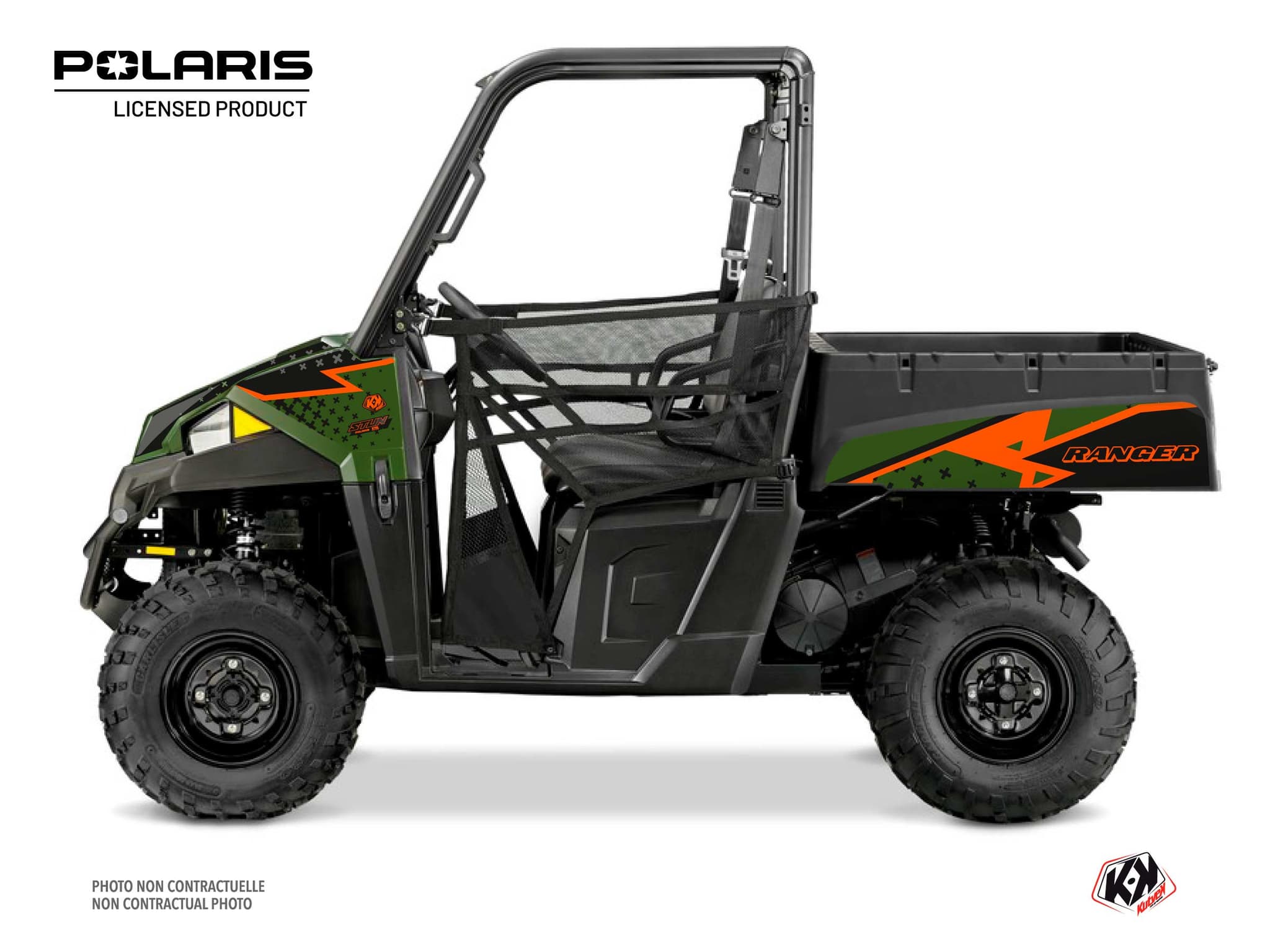 kit graphique ssv polaris ranger 570 stun vert