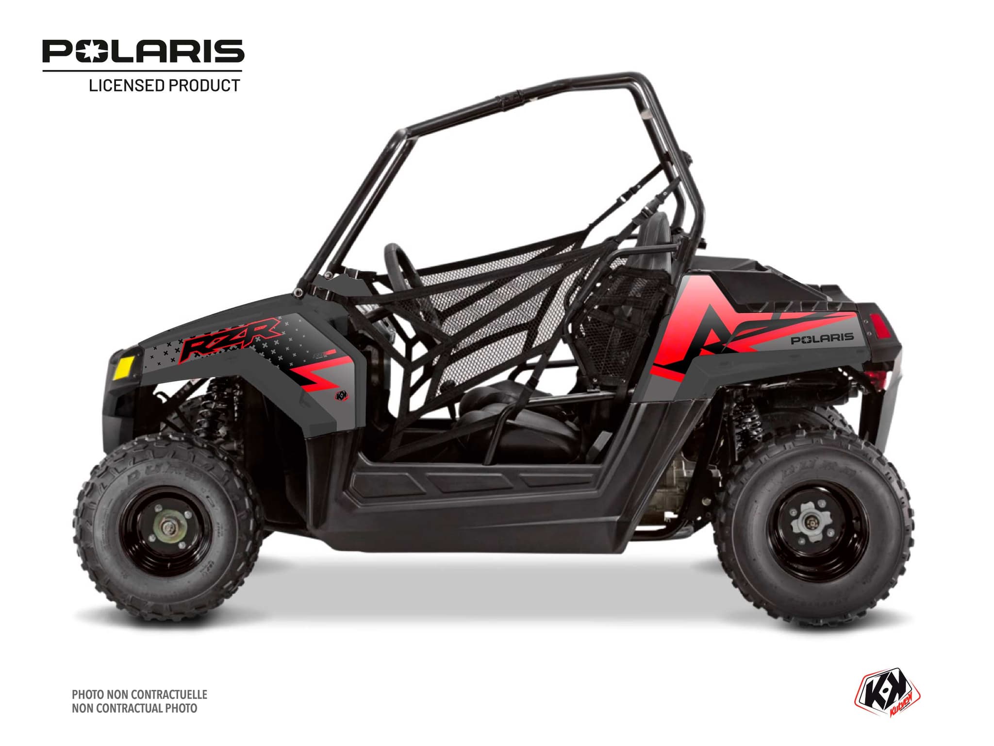 kit graphique ssv polaris rzr 170 stun noir