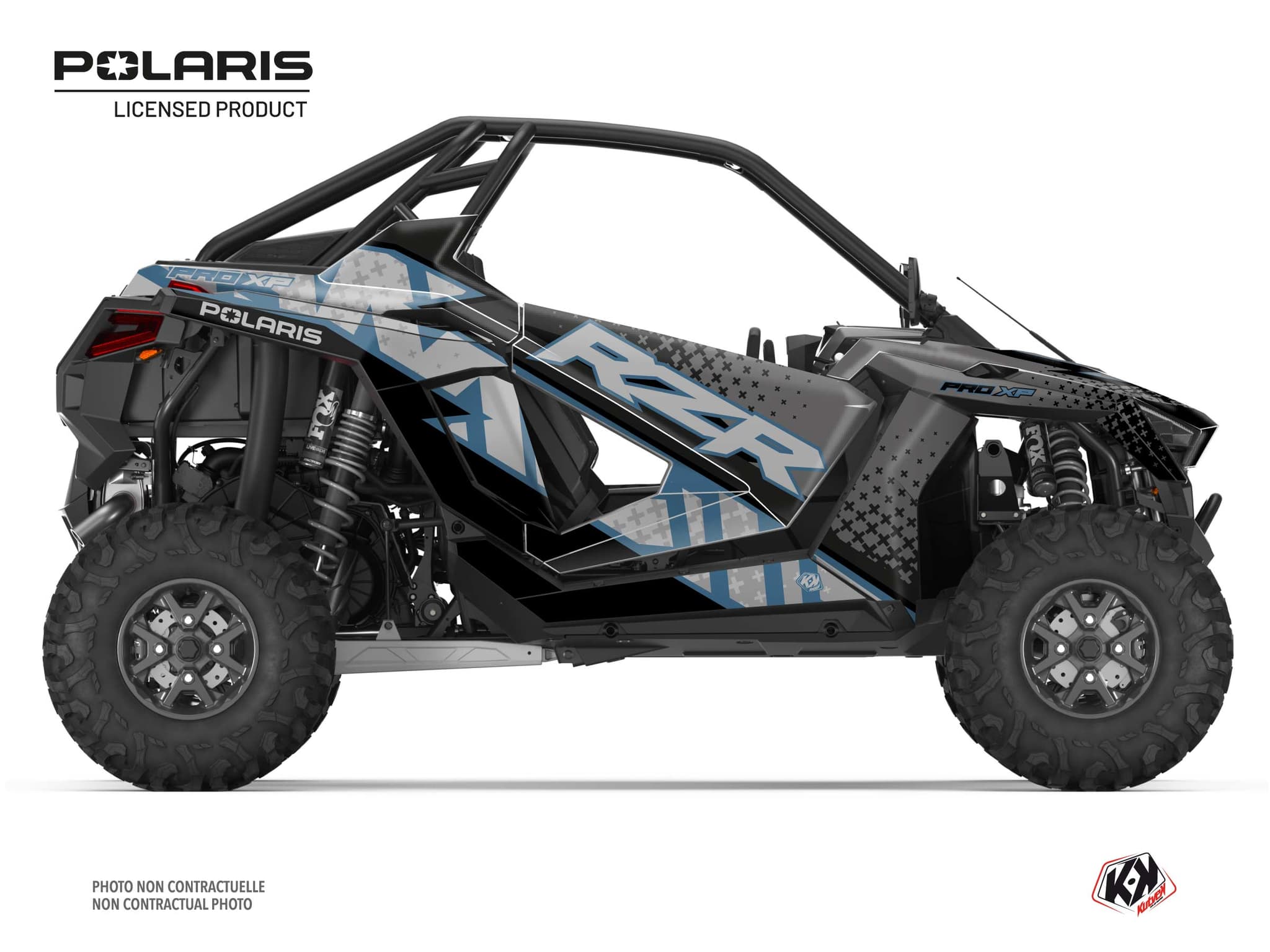 Kit graphique SSV Stun Polaris RZR PRO XP Bleu