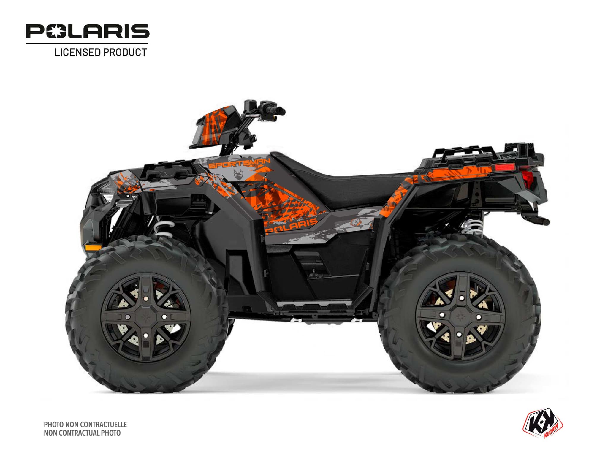 kit decorativo quad chaser polaris 1000 sportsman xp forest grigio | Polaris | Kutvek