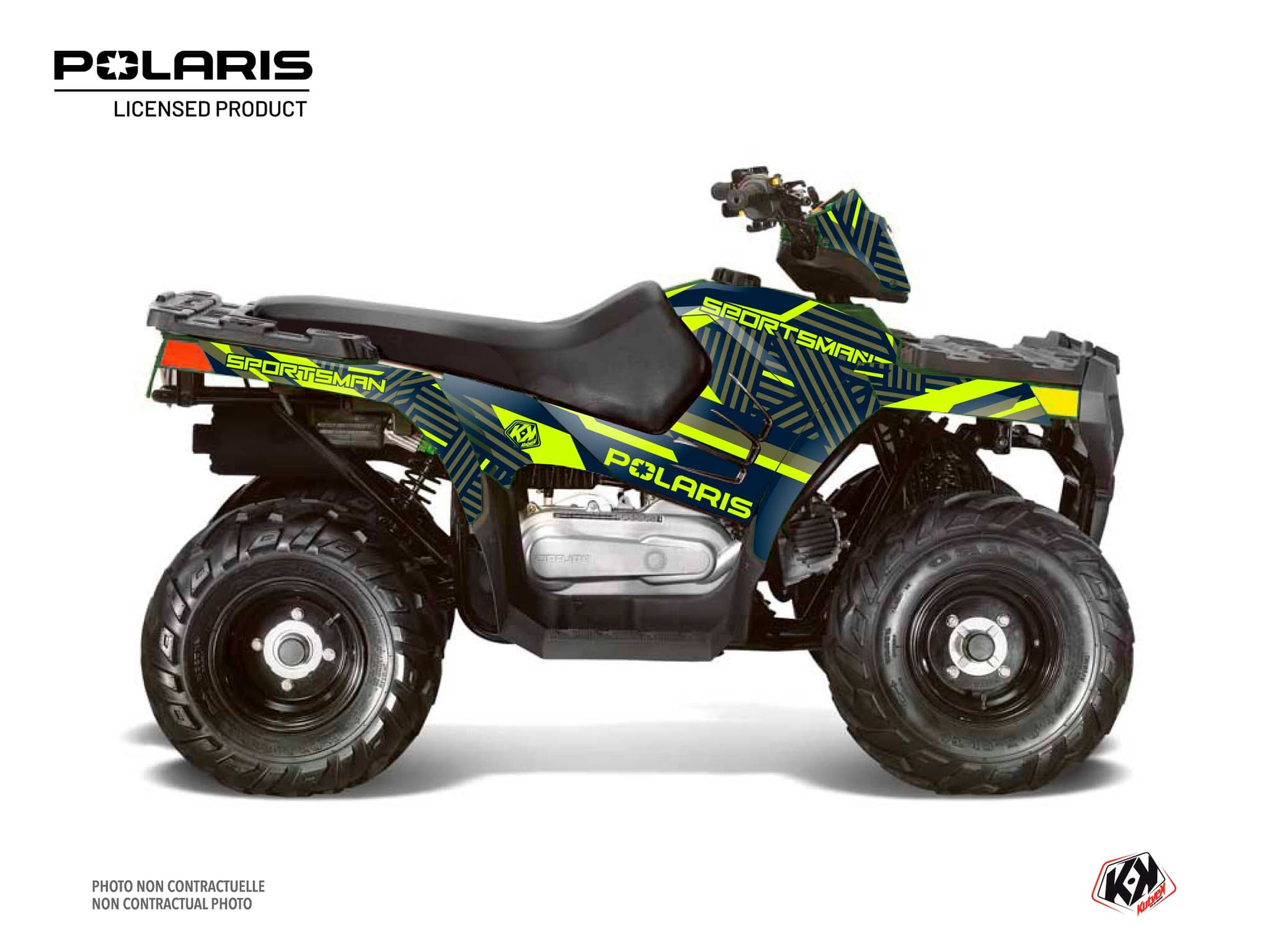 Kit graphique Quad Epik Polaris 90 Sportsman Vert