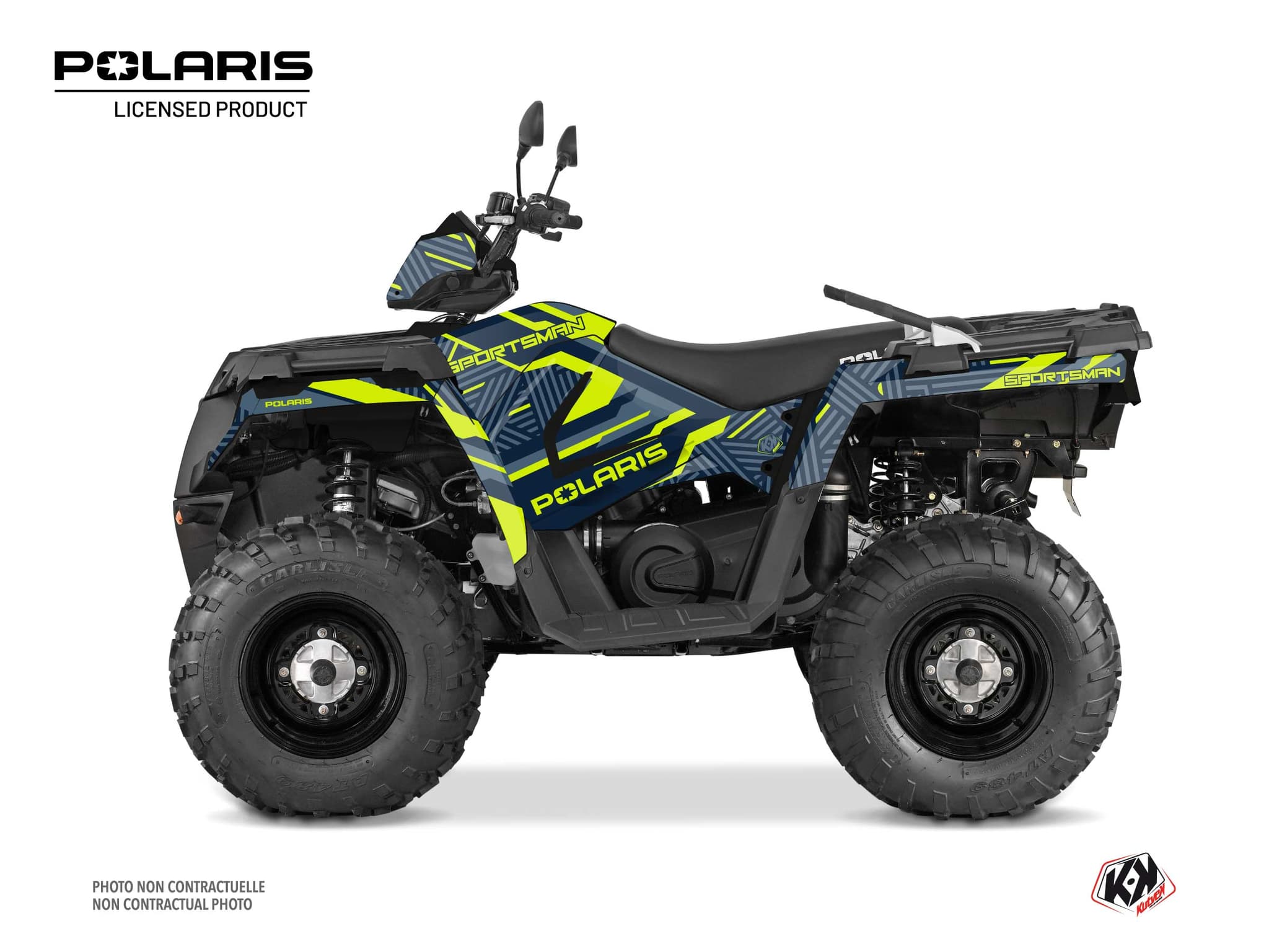 Kit graphique Quad Epik Polaris 570 Sportsman Touring Bleu