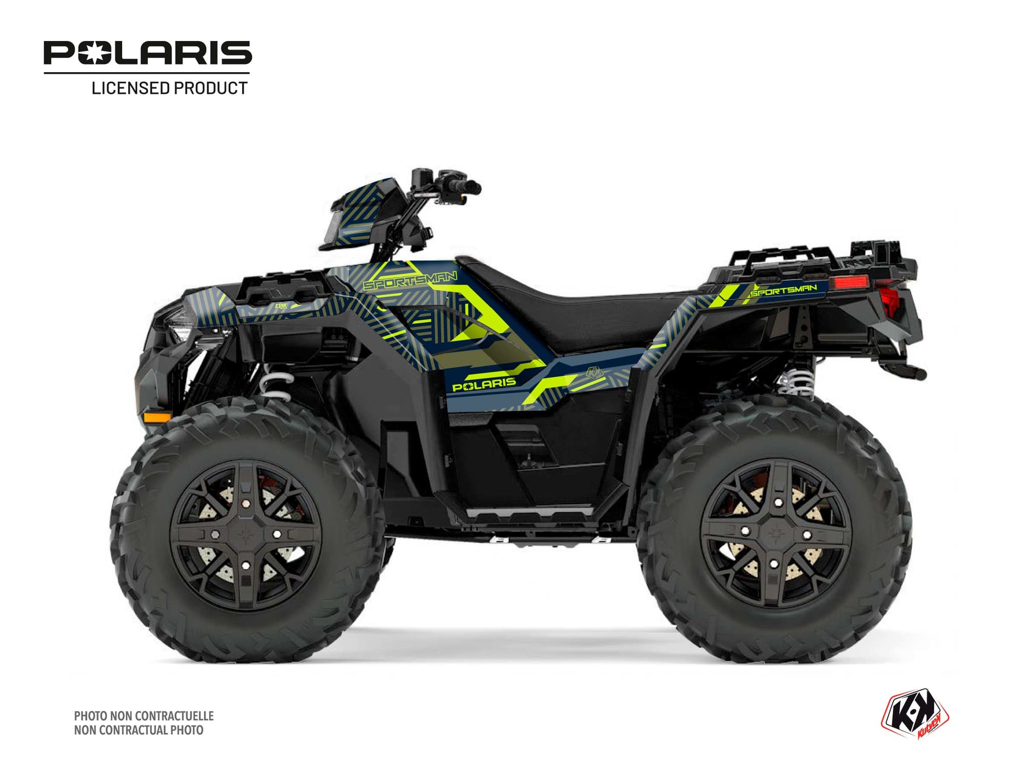 Kit graphique Quad Epik Polaris 850 Sportsman Forest Vert