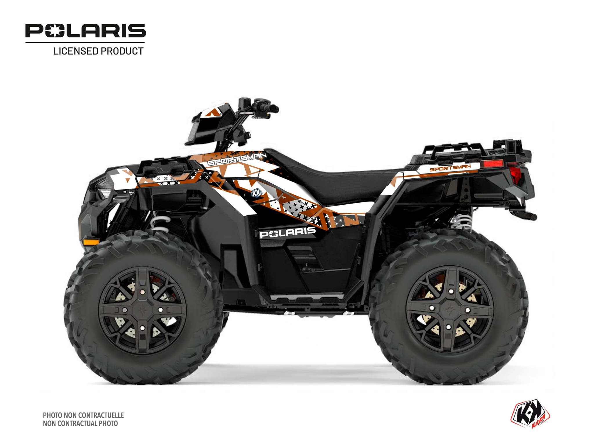 kit graphique quad polaris sportsman 1000 xp stun cuivre