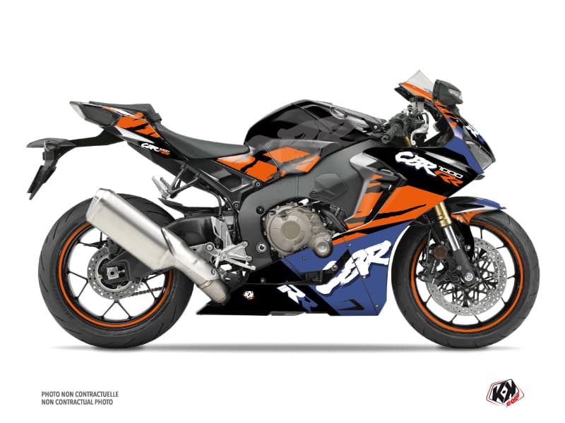 Kit Déco Moto Nineties Honda CBR 1000 RR Noir | Honda | Kutvek