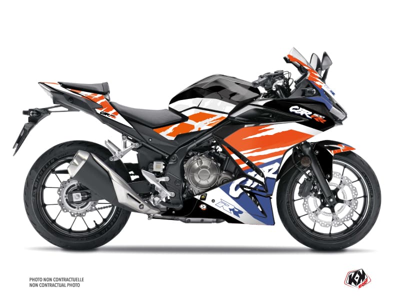 Kit Déco Moto Nineties Honda CBR 500 R Blanc | Honda | Kutvek
