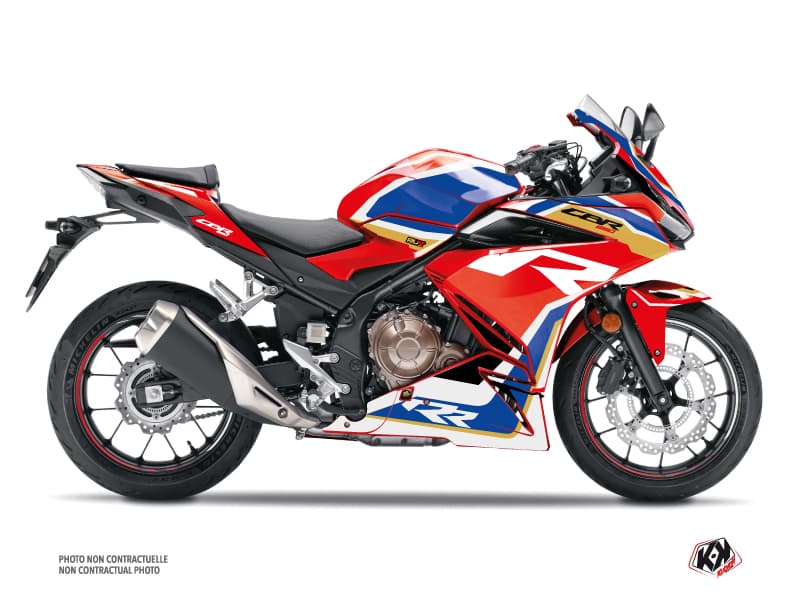 kit graphique moto honda cb 500 r run rouge | Honda | Kutvek