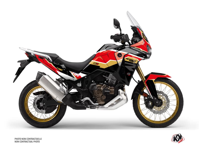 kit graphique moto honda crf 1100 l africa twin adventure sport run noir
