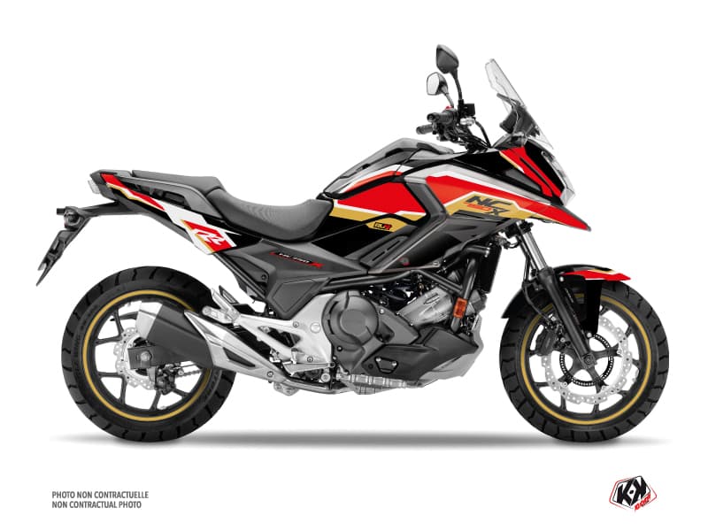 Kit Déco Moto Run Honda NC 750 X Noir | Honda | Kutvek