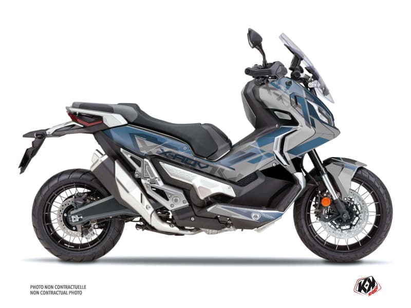 kit graphique maxi-scooter honda x-adv challenge gris