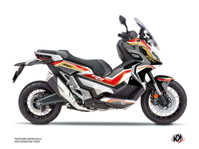 Kit Graphique Maxiscooter Run Honda X-ADV Noir