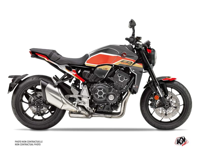 kit graphique moto honda cb 1000 r run noir