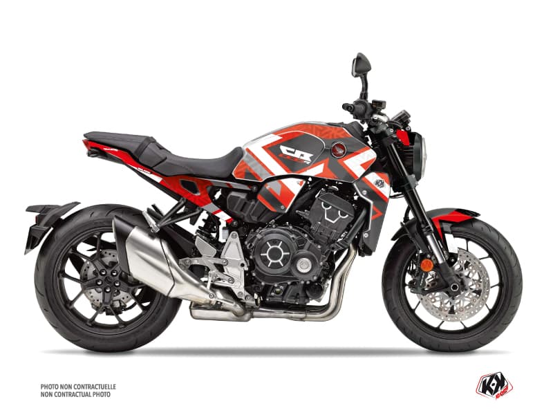 Kit Graphique Moto Square Honda CB 1000 R Rouge