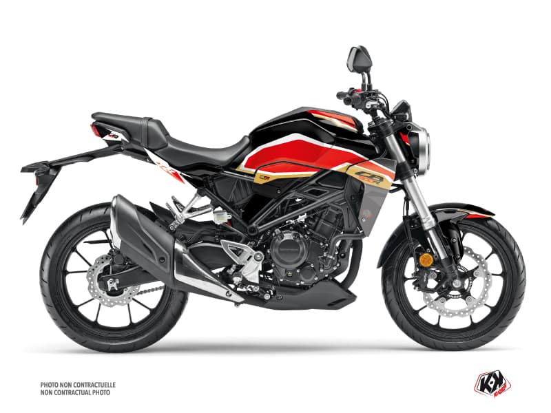 kit graphique moto honda cb 300 r run noir | Honda | Kutvek