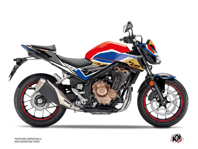 Kit Déco Moto Run Honda CB 500 F Rouge | Honda | Kutvek