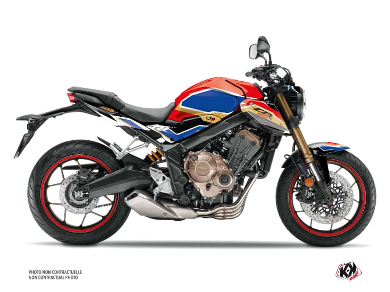 Kit Graphique Moto Run Honda CB 650 R Rouge