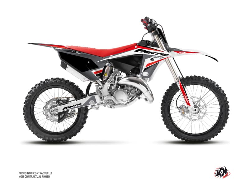 Kit graphique Moto Cross Mantova Fantic 125 XX Noir