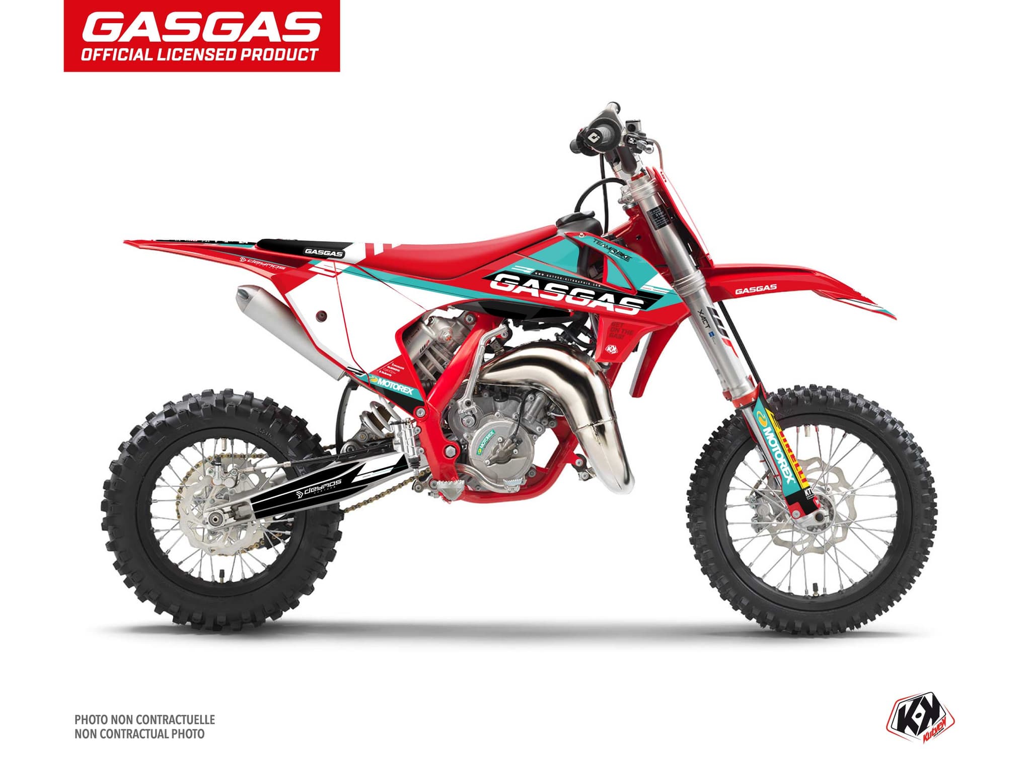 deko-set moto-cross gasgas mc 65 replica team rbike k22
