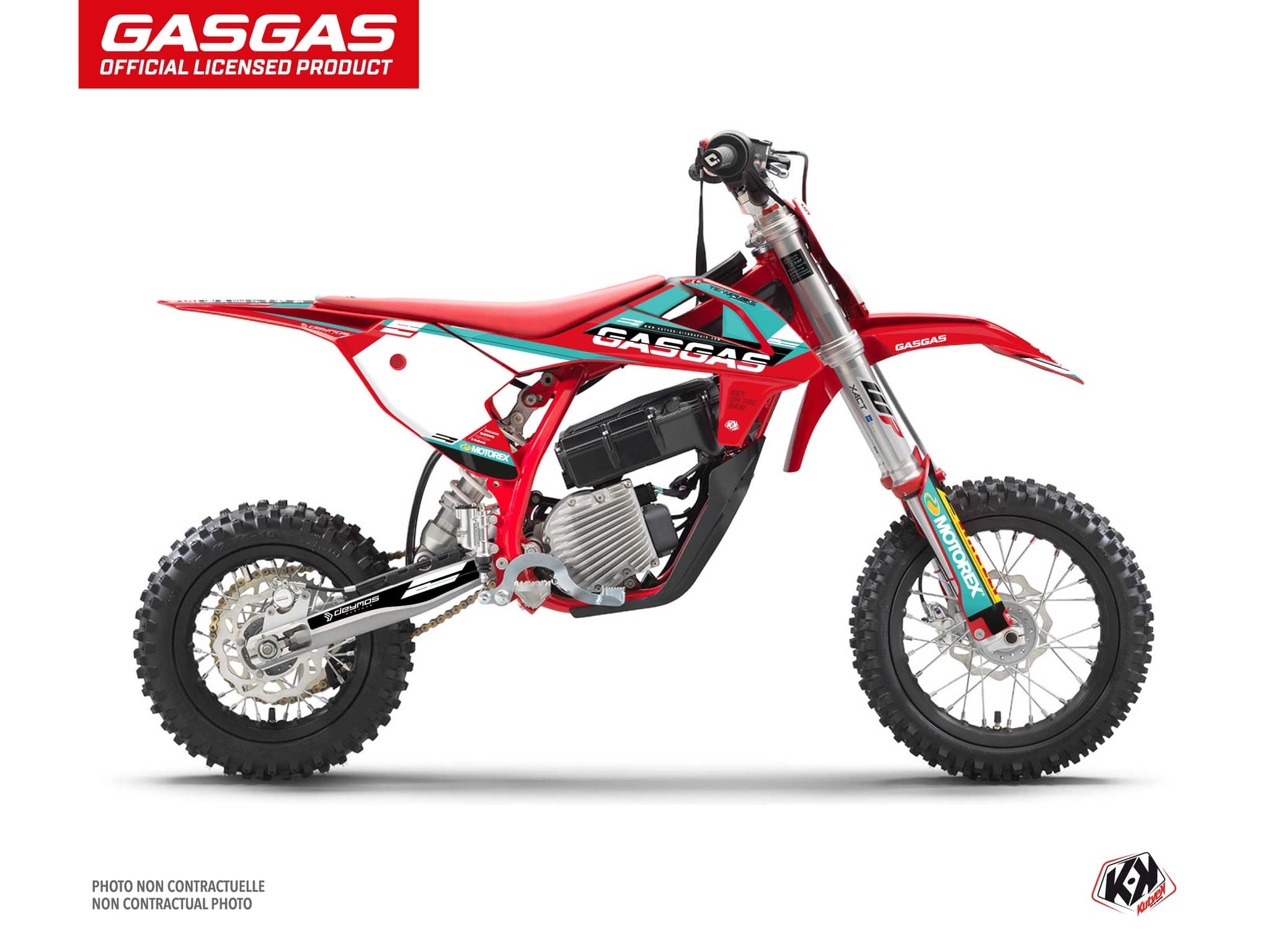kit de decoración motocross gasgas mc-e 5 replica team rbike k22 réplica