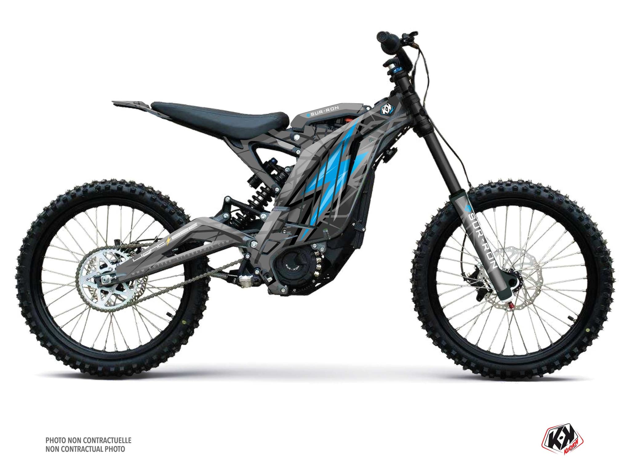 kit decorativo moto-cross sur-ron light-bee homologuée x volt blu