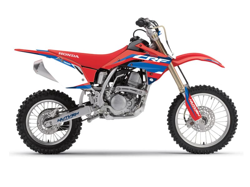 kit graphique motocross honda crf 150 r league rouge