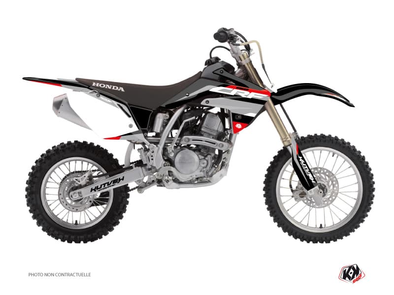 kit graphique motocross honda crf 150 r league noir