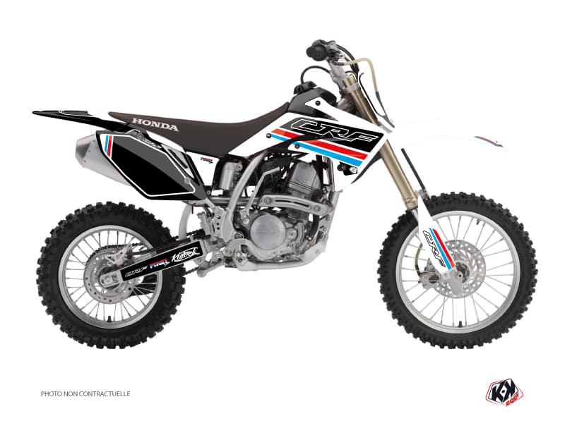 kit graphique motocross honda crf 150 r first blanc