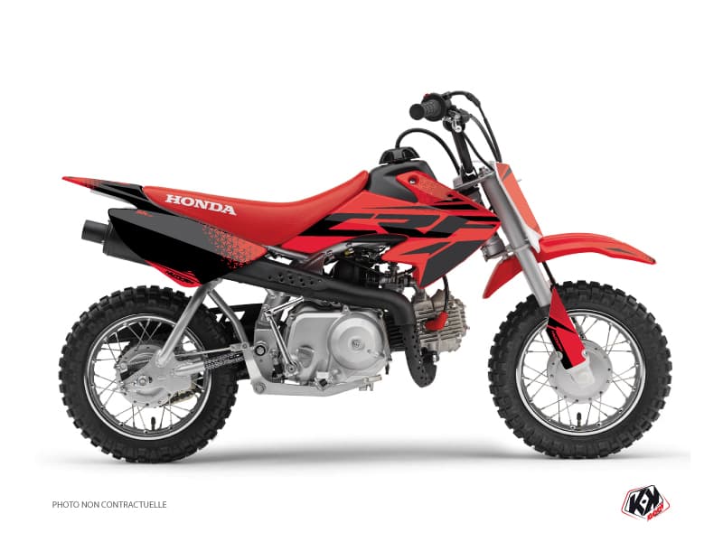 Kit graphique Moto Cross Nasting Honda 50 CRF Rouge