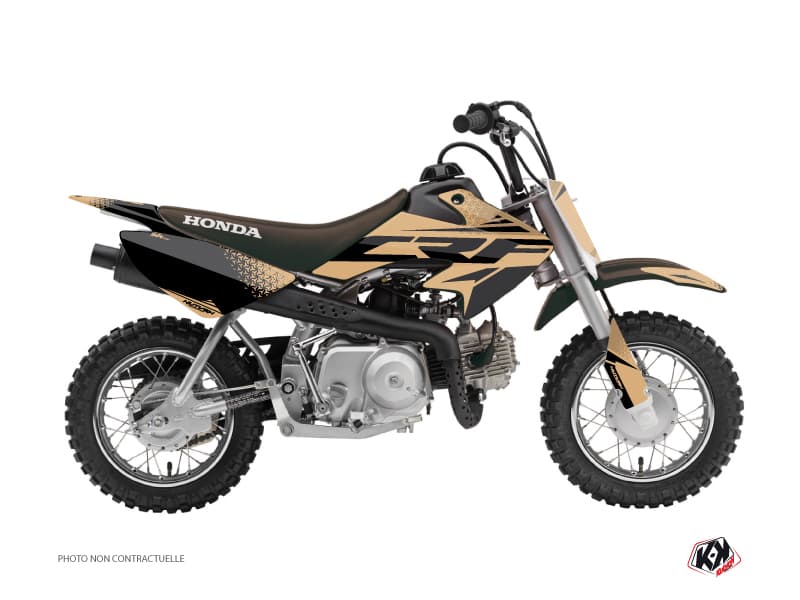 kit graphique motocross honda crf 50 nasting sable