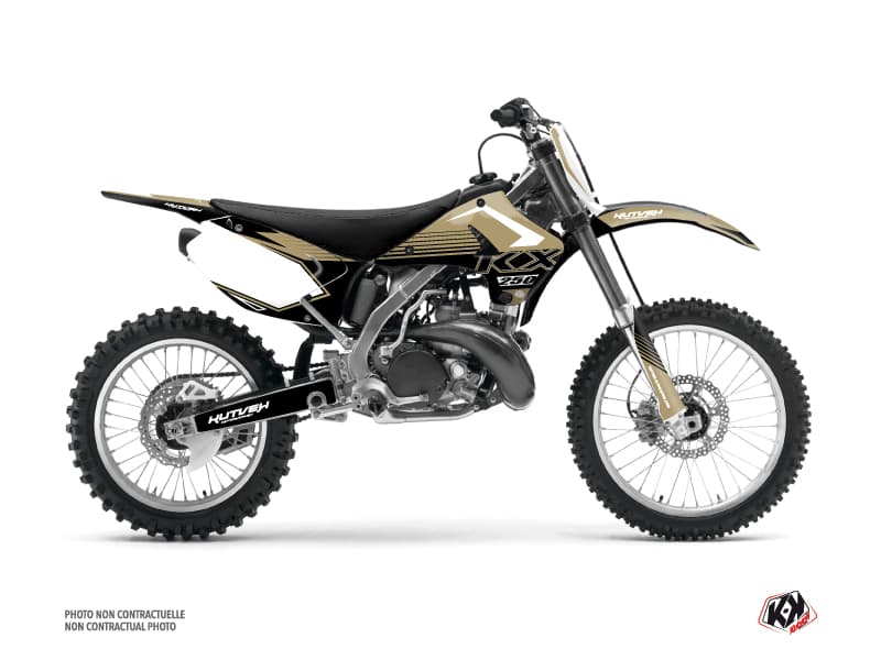 kit graphique motocross kawasaki kx 250 claw sable