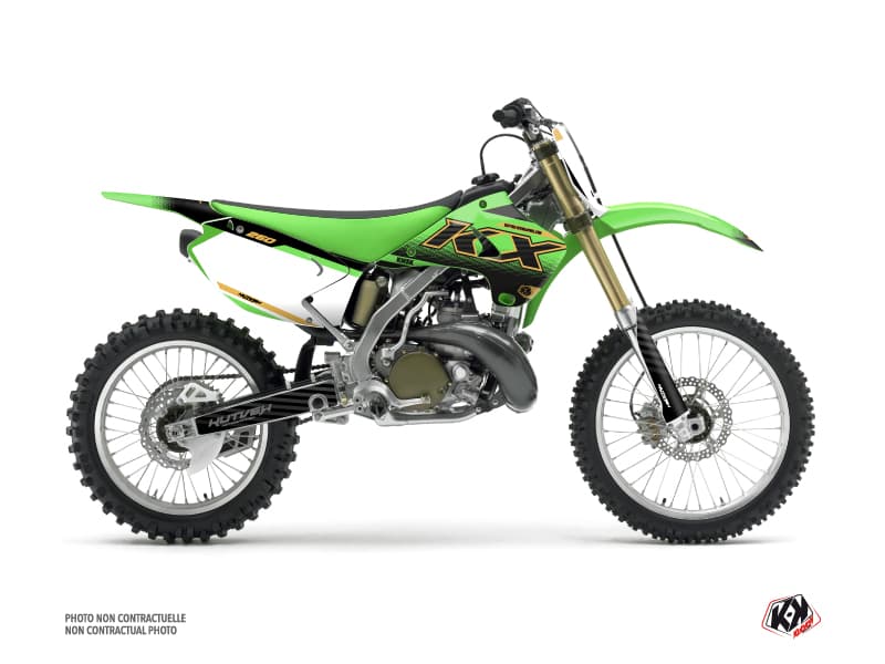 kit graphique motocross kawasaki kx 250 live or