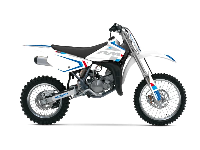 kit graphique motocross suzuki rm 85 label blanc