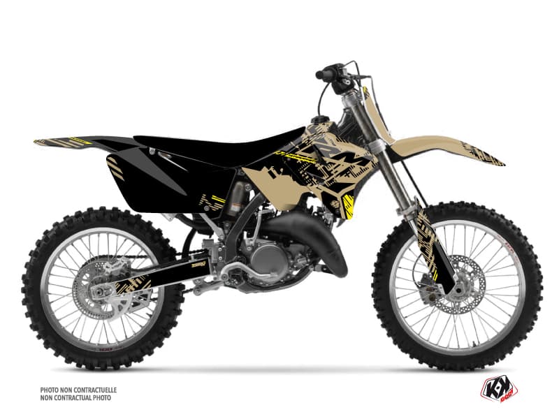 dirt bike suzuki rm 125 zero sand graphic kit