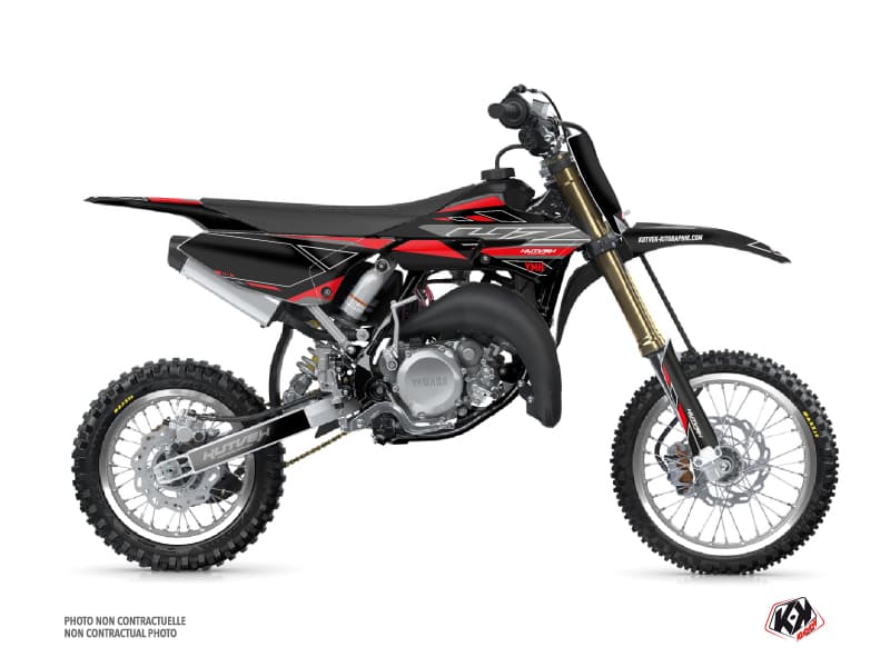 Yamaha 65 YZ Dirt Bike Outline Graphic Kit Red | 65 YZ | Kutvek