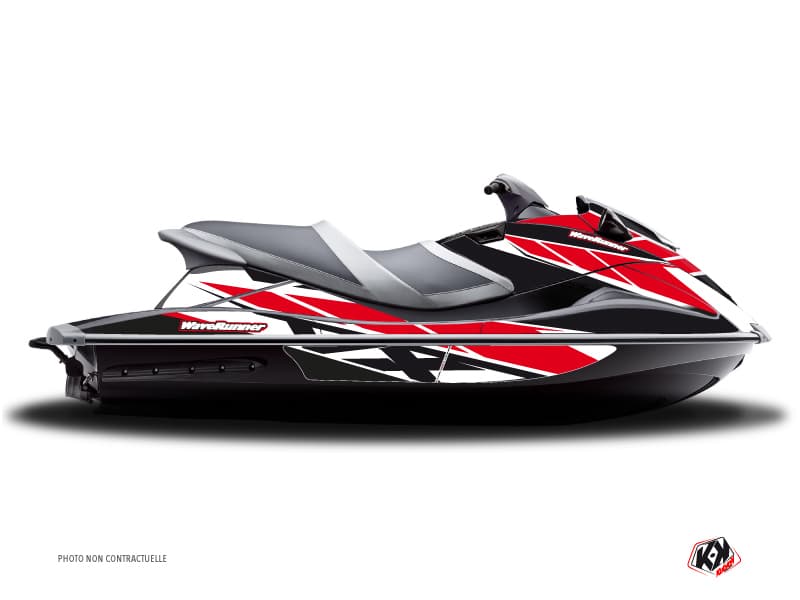 kit graphique jet-ski yamaha vxr replica rouge