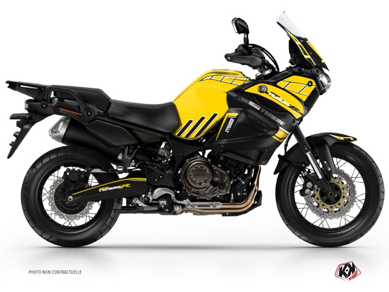 Kit graphique Moto Adventure Yamaha XTZ 1200 Super TENERE Jaune