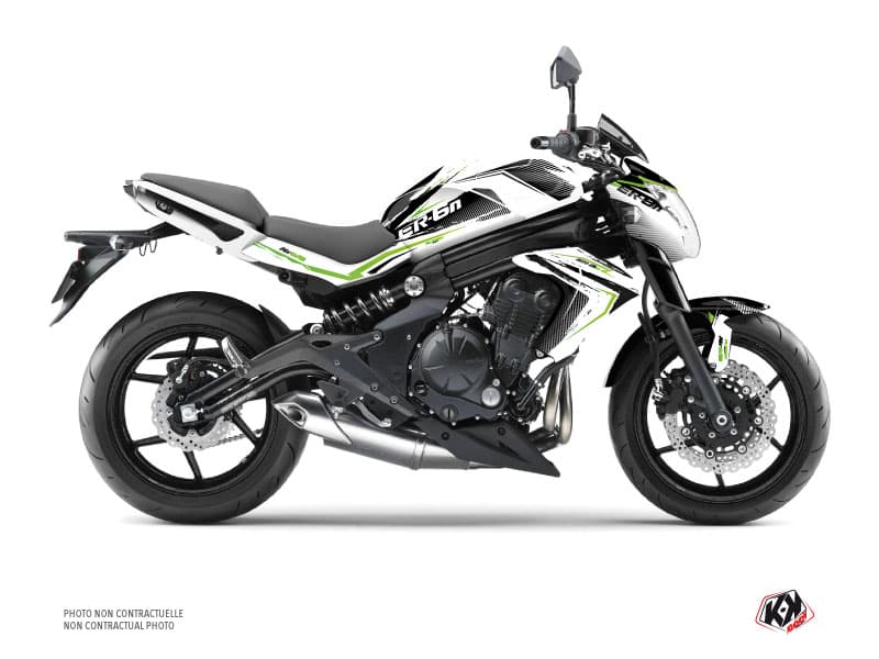 kit decorativo stradale kawasaki er-6n airline bianco | Kawasaki | Kutvek