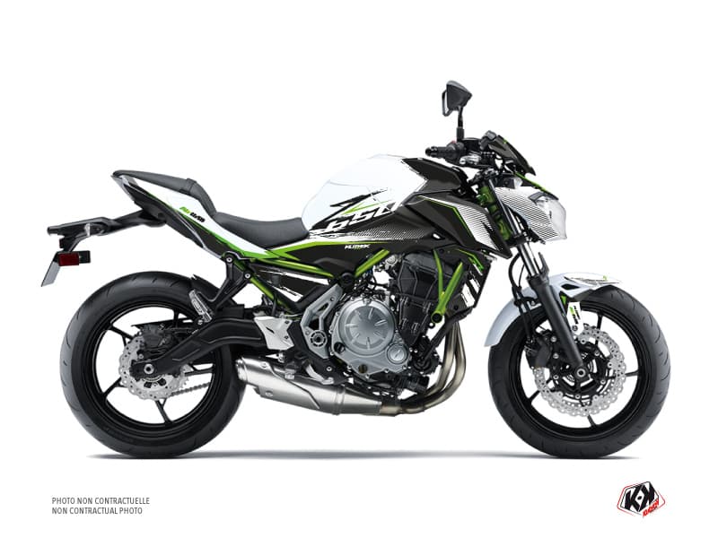 deko-set motorrad kawasaki z 650 airline weiß-grün | Kawasaki | Kutvek