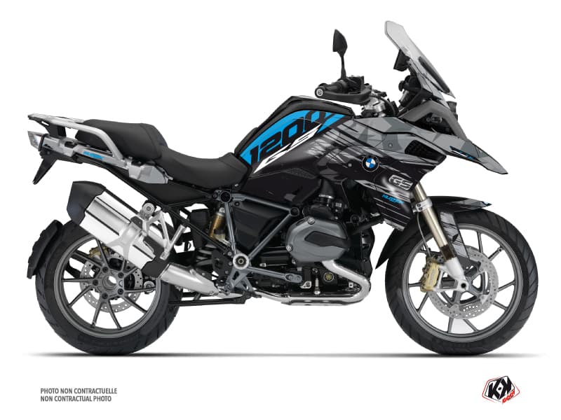 Kit graphique Moto Akte BMW R 1200 GS Bleu