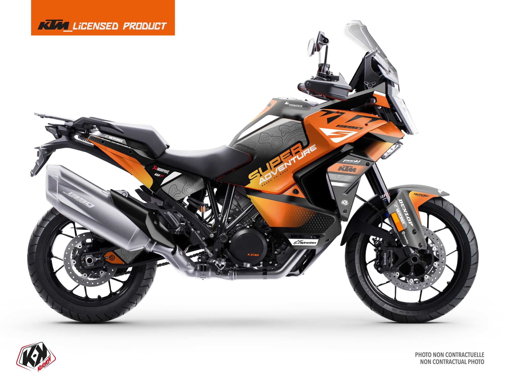 KTM Super Adventure 1390 S Altura Orange Graphic Kit