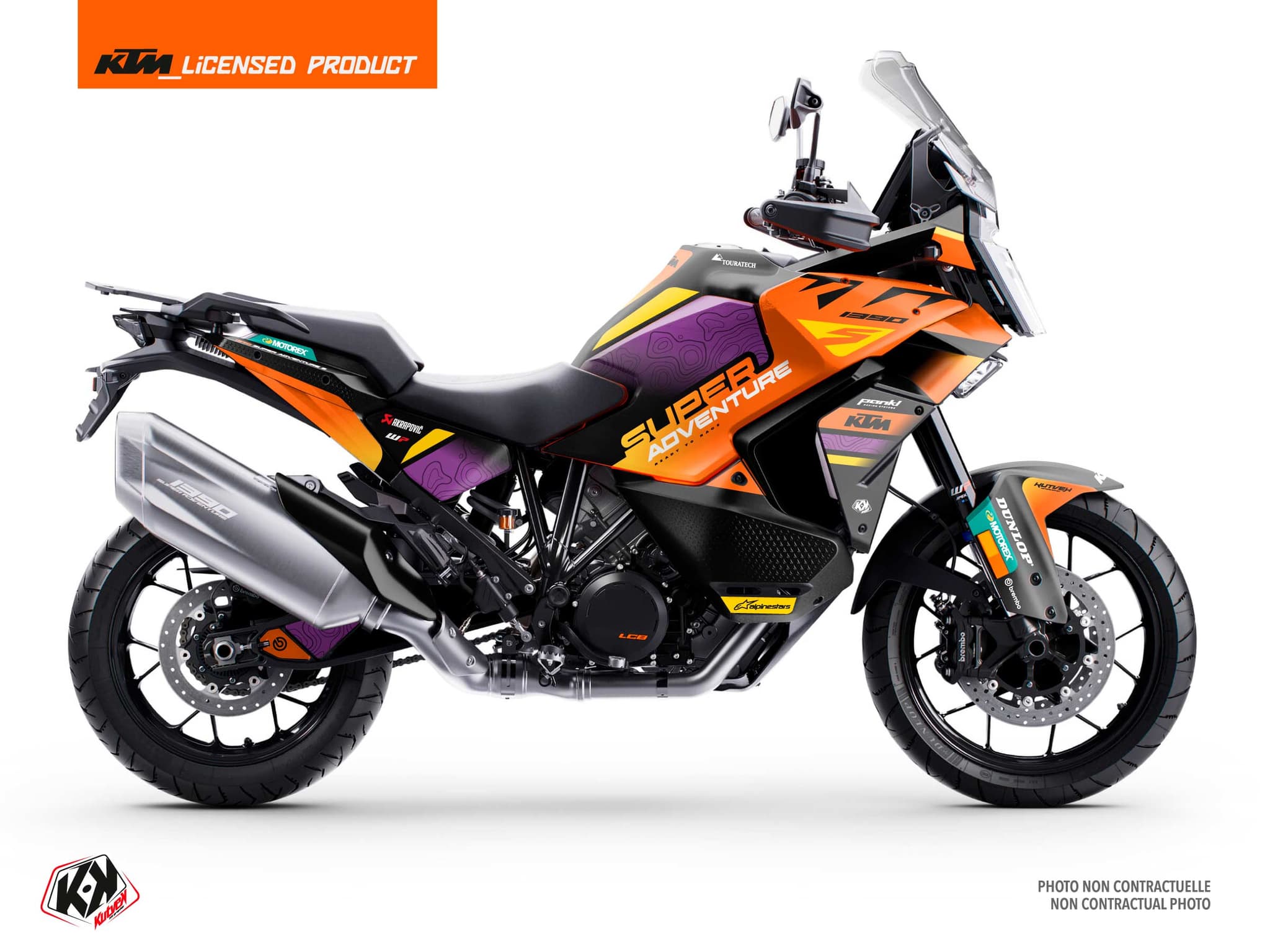 KTM Super Adventure 1390 S Altura Purple Graphic Kit