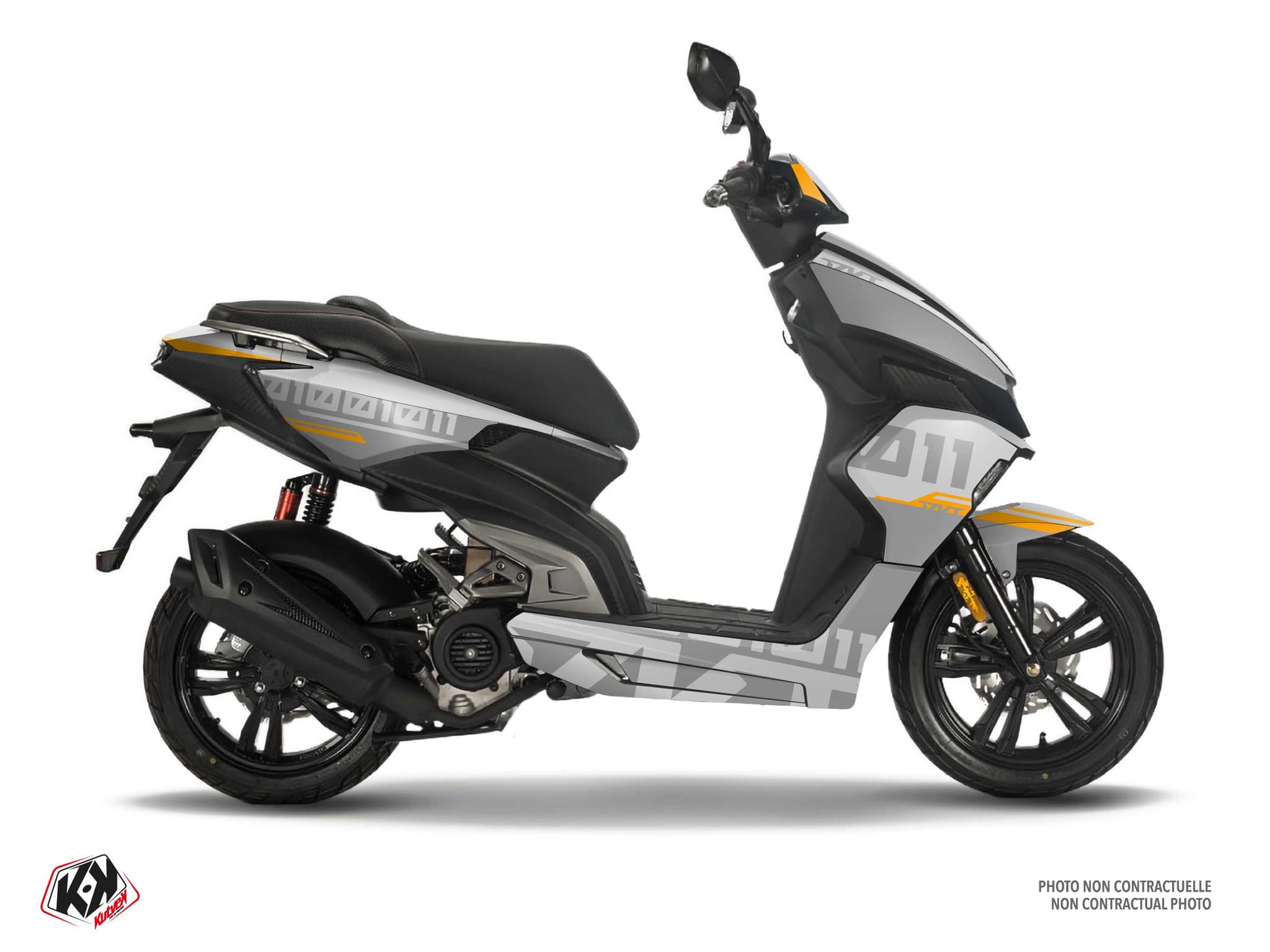 Graphic Kit Scooter TNT Motors Streetmax 50 Apoc Grey