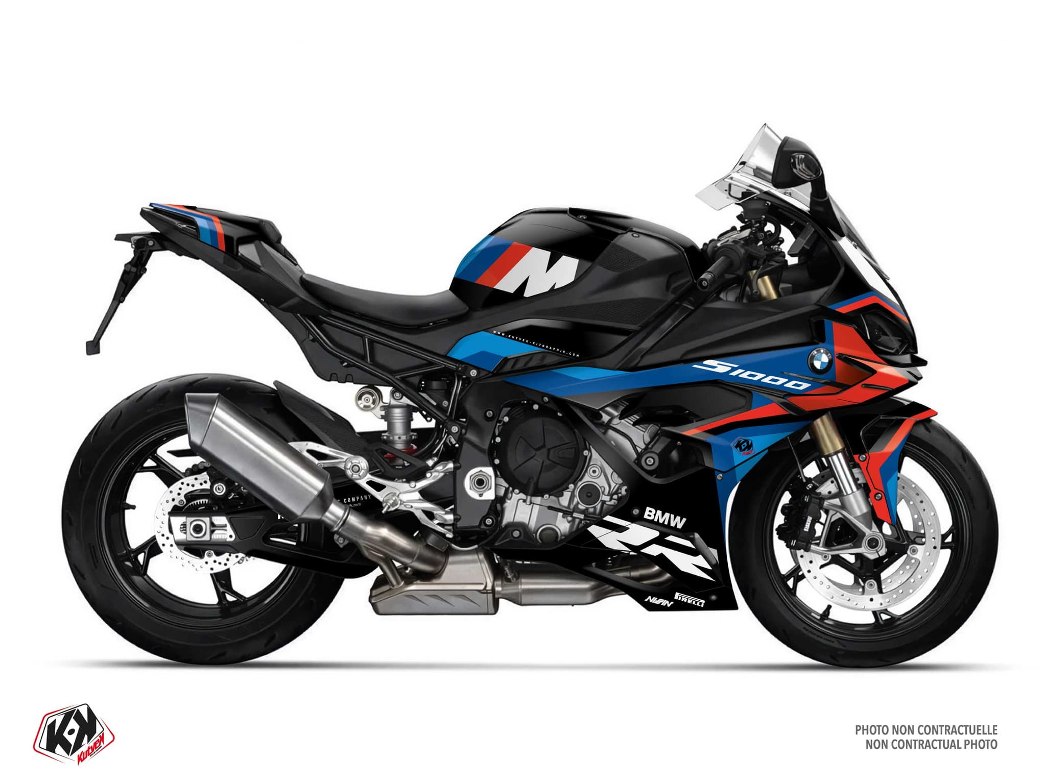 Kit graphique Moto BMW S 1000 RR ARVEN Noir