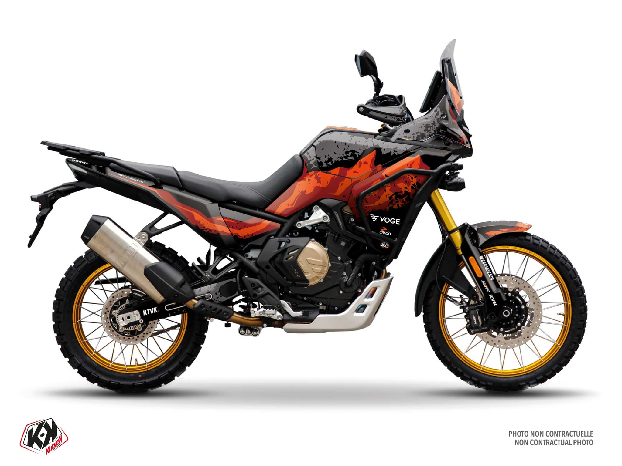 deko-set moto voge ds 800 x rally badlands rot